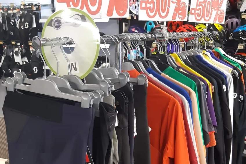 SOLDES D'HIVER -50% sur le Textile vélo