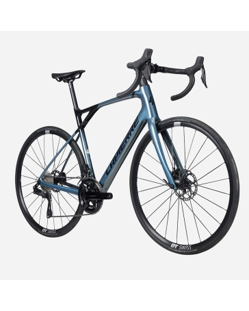Vélo de route Unisexe PULSIUM SAT 5.0 DI2 Vert/Bleu
