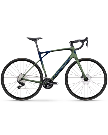 Vélo de route Unisexe PULSIUM SAT 5.0 DI2 Vert/Bleu