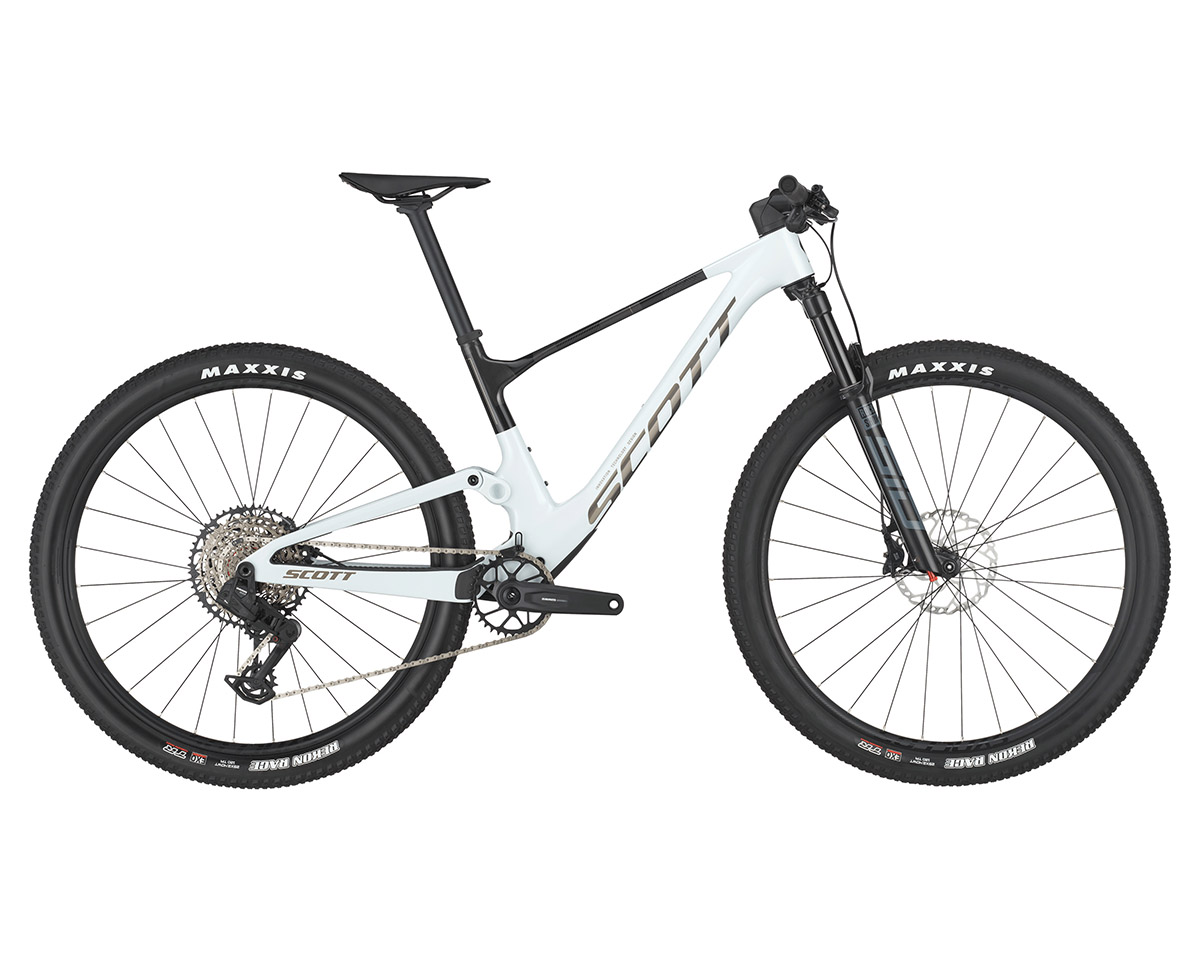 VTT tout suspendu Unisexe SPARK RC TEAM Blanc Cumulus/Noir Carbone