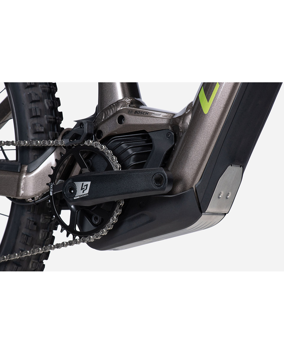 VTT électrique tout suspendu OVERVOLT AM 5.6 Gris