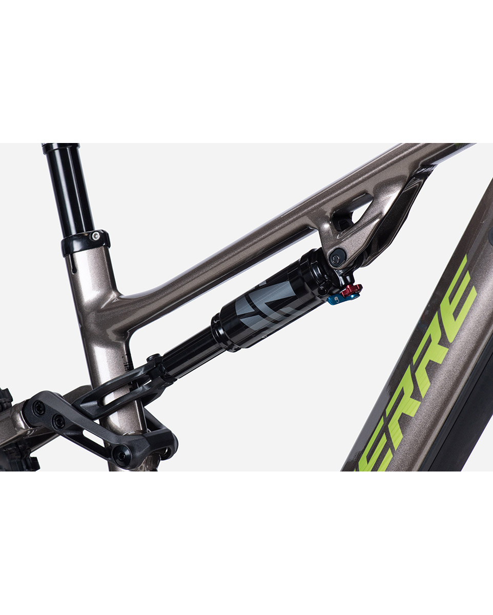 VTT électrique tout suspendu OVERVOLT AM 5.6 Gris