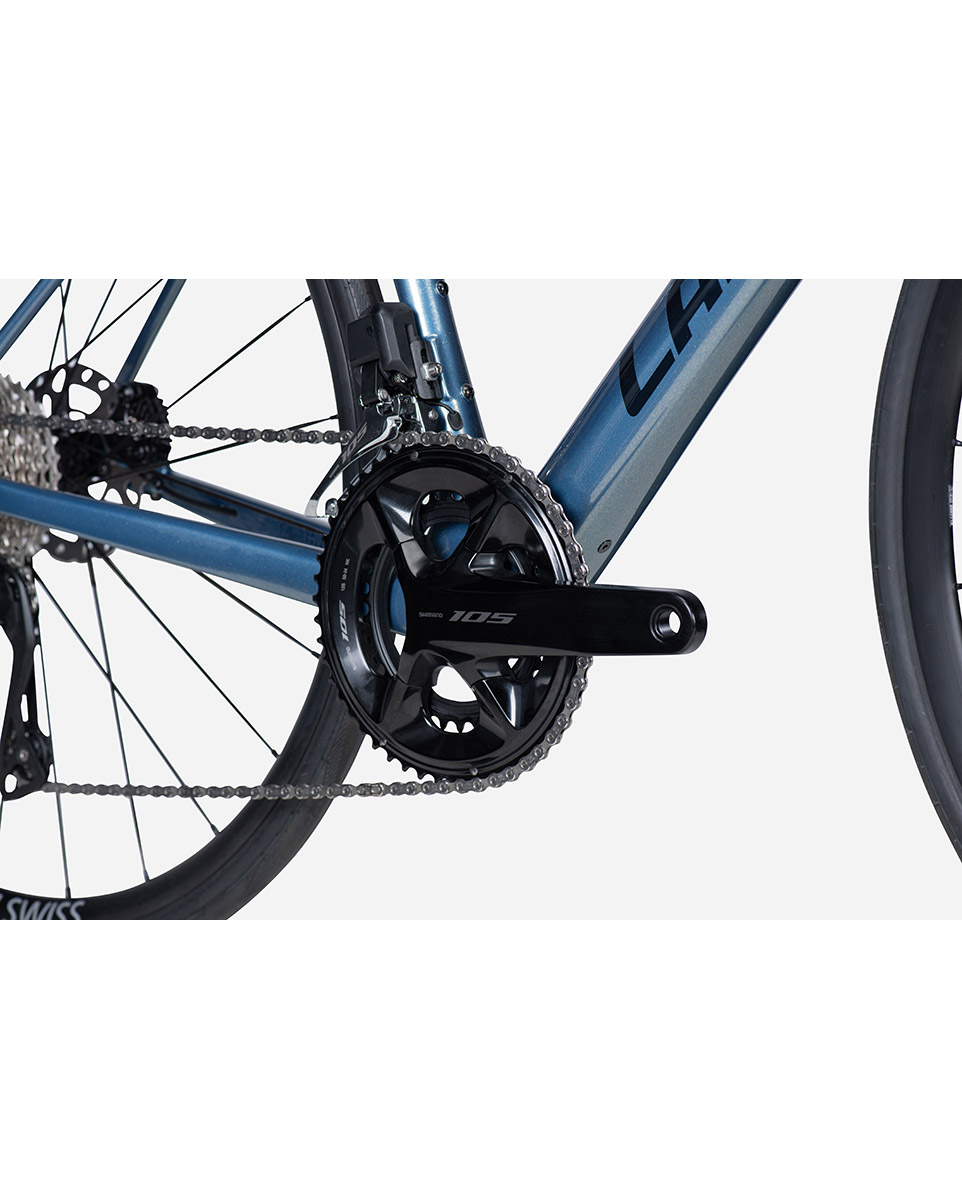 Vélo de route Unisexe PULSIUM SAT 5.0 DI2 Vert/Bleu