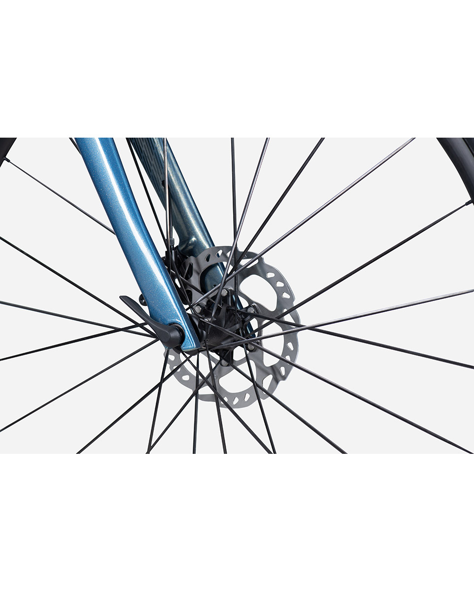 Vélo de route Unisexe PULSIUM SAT 5.0 DI2 Vert/Bleu